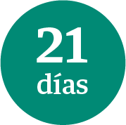 21 dias de diagnostico